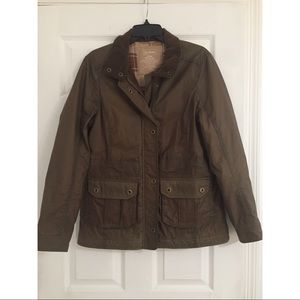 LL Bean Town and Field Waxed Cotton Jacket